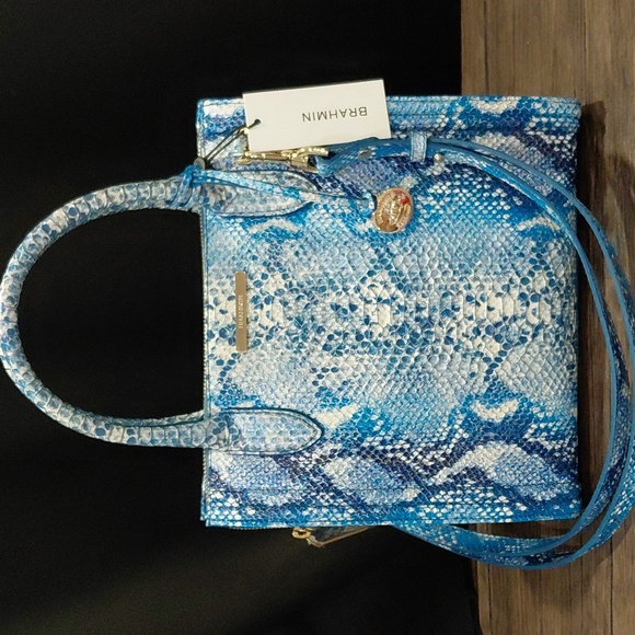 BRAHMIN Small Caroline Joyful Oceangrove - Picture 1 of 16